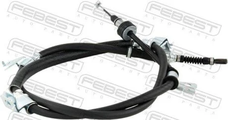 ТРОС РУЧНОГО ГАЛЬМА ПРАВИЙ FEBEST 12100I30RH
