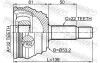 ШРУС НАРУЖНЫЙ 32X53.3X22, CHERY FEBEST 1510-005 (фото 2)