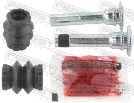 ВТУЛКА НАПРЯМНА СУПОРТА ГАЛЬМІВНОГО ПЕРЕДНЬОГО КОМПЛЕКТ FEBEST 1574-TIG5F-KIT