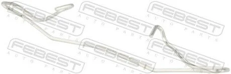 ПРУЖИНА ПРИТИСКНА ГАЛЬМОВИХ КОЛОДОК FEBEST 1603001