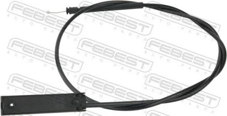 ТРОС ПРИВОДУ ВІДКРИВАННЯ ЗАМКУ КАПОТА FEBEST 19101E87TU2F