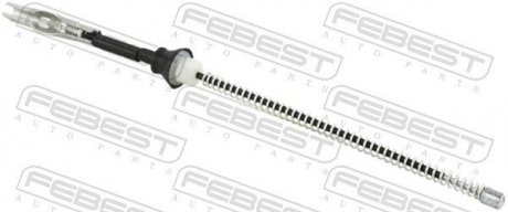 Трос ручника (задній) Ford Focus II 04-12 (L=225mm) FEBEST 21100FOCIIR (фото 1)