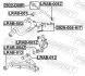 БОЛТ С ЭКСЦЕНТРИКОМ РЕМКОМПЛЕКТ FEBEST 2929005KIT (фото 2)