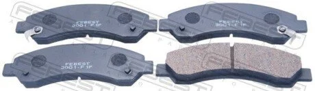 Колодки тормозные передние FEBEST 3001-F1F