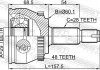 ШРУС ЗОВНІШНІЙ 29X601X28 FEBEST 3510-NL3A48 (фото 2)