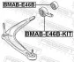 Сайлентблок задний переднего рычага с кронштейном FEBEST BMAB-E46B-KIT (фото 2)