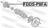 Шків колінвалу Fiat Ducato/Ford Transit/Citroen Jumper/Peugeot Boxer 2.2 D/TDCi/HDi (162х12,5) 06- FEBEST FDDSP8FA (фото 2)