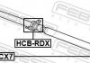Подшипник подвесной карданного вала FEBEST HCB-RDX (фото 2)