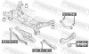 Сайлентблок важеля FEBEST KAB038 (фото 2)