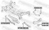 Сайлентблок FEBEST KAB039 (фото 2)