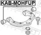 САЙЛЕНТБЛОК ПЕРЕДНЬОГО ВЕРХНЬОГО ВАЖЕЛЯ FEBEST KAB-MOHFUP (фото 2)
