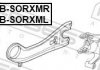 Сайлентблок заднего продольного рычага правый FEBEST KAB-SORXMR (фото 2)