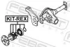 Подшипник роликовый передней полуоси ремкомплект FEBEST KIT-REX (фото 2)