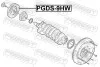 Шків колінвалу Citroen Berlingo/Jumpy 1.6HDI -08/Ford Connect V408 1.5TDCi/1.6TDCi, 13- FEBEST PGDS9HW (фото 2)
