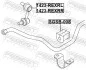 ВТУЛКА ЗАДНЬОГО СТАБІЛІЗАТОРА D155 FEBEST SGSB-008 (фото 2)