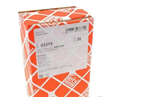 Гайка колеса FEBI BILSTEIN 03375