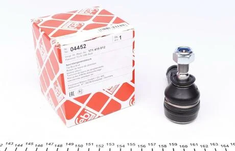 Наконечник рулевой тяги левый/правый VW T2 -92/Golf I -83/Volvo 340-360 84- FEBI BILSTEIN 04452