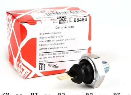Датчик тиску масла VW Golf / VW Passat / Seat Ibiza FEBI BILSTEIN 08484 (фото 1)