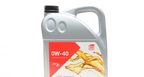 Олива мот 0W40 5L MB 229.5, MB 229.3, VW 502.00, VW 505.00 FEBI BILSTEIN 101142