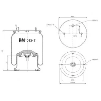 Тормозной энергоаккумулятор FEBI BILSTEIN 101347