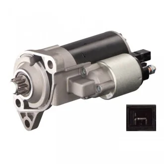 Стартер (12В, 1,1кВт) AUDI A3, FORD GALAXY I, GALAXY MK I, SEAT ALHAMBRA, CORDOBA, CORDOBA VARIO, IBIZA II, INCA, LEON, TOLEDO I, TOLEDO II, SKODA OCTAVIA I, VW BORA, BORA I 1.4-2.3 02.86-12.13 FEBI BILSTEIN 101567