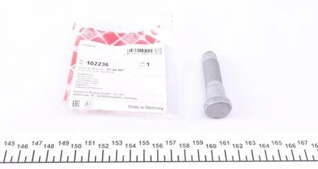 Болт колеса (з круглою головкою) FEBI BILSTEIN 102236