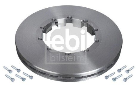 Диск тормозной с крепежными винтами (D = 432 mm) FEBI BILSTEIN 104292