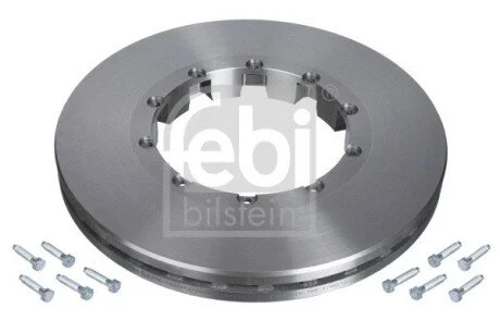 Диск тормозной с крепежными винтами (D = 432 mm) FEBI BILSTEIN 104292