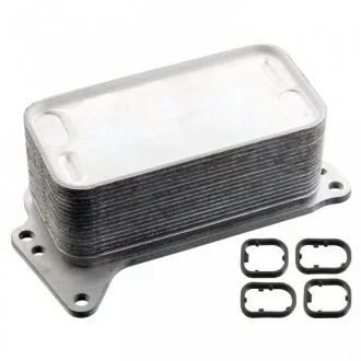 FEBI BMW Масляный радиатор с прокладками 3 F30,4,5 F10,7 F01,X3 F25,X4,X5 F15,X6 F16 3.0d FEBI BILSTEIN 105959