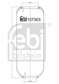 Пневмоподушка FEBI BILSTEIN 107303