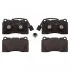 Комплект гальмівних колодок передн, ALFA ROMEO GIULIETTA, GIULIETTA/HATCHBACK 1.4-2.0D 04.10-12.20 FEBI BILSTEIN 116005 (фото 1)