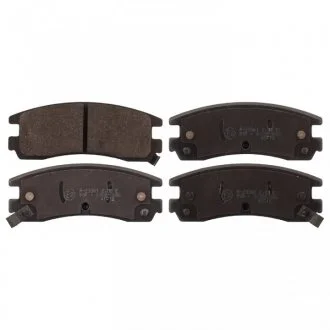 Комплект гальмівних колодок задн, BUICK CENTURY, PARK AVENUE, REGAL, RIVIERA, CADILLAC DEVILLE, ELDORADO, SEVILLE II, CHEVROLET ALERO, IMPALA, VENTURE, OPEL SINTRA 2.2-4.9 09.87-12.05 FEBI BILSTEIN 116154