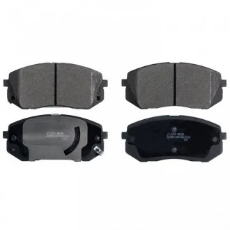 Комплект гальмівних колодок передн, HYUNDAI I40 I, I40 I CW, IX35, TUCSON, TUCSON/SUV, KIA OPTIMA, SOUL II, SPORTAGE III, SPORTAGE IV 1.6-2.4 08.09- FEBI BILSTEIN 116265
