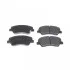 Комплект гальмівних колодок передн, HYUNDAI ACCENT IV, I20 ACTIVE, I20 II, KIA RIO III, RIO IV, STONIC 1.0-1.6D 11.10- FEBI BILSTEIN 116280 (фото 1)