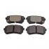 Комплект гальмівних колодок задн, HYUNDAI ACCENT III, I30, KONA, KONA/SUV, TUCSON, TUCSON/SUV, KIA SOUL II, SPORTAGE IV 1.0-2.0DH 11.05- FEBI BILSTEIN 116384 (фото 1)