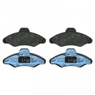 Фото 1 - гальмівні колодки, дискове гальмо (набір) FEBI BILSTEIN 16038 Гальмівні колодки, дискове гальмо (набір) FEBI BILSTEIN 16038 (фото 1)