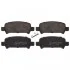 FEBI SUBARU Тормозные колодки дисковые Forester 97-00 задн. 16659