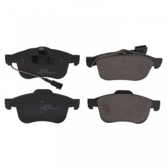 Комплект гальмівних колодок передн, ALFA ROMEO GIULIETTA, GIULIETTA/HATCHBACK 1.4-2.0D 04.10-12.20 FEBI BILSTEIN 16881