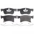 Комплект гальмівних колодок передн , OPEL ADAM, CORSA E, CORSA E/HATCHBACK 1.0-1.6 10.12- 16942