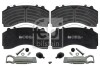 KLOCKI HAMULCOWE FEBI TRUCK 16997 MERCEDES ACTROS MP4 29246 16997