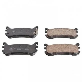 Комплект гальмівних колодок задн, MAZDA 323 C V, 323 F V, MX-5 I, MX-5 II 1.3-2.0 01.93-10.05 FEBI BILSTEIN 170257