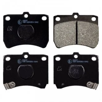 Комплект гальмівних колодок передн, KIA PRIDE, MAZDA 121 I 1.1/1.3 10.87-09.01 FEBI BILSTEIN 170270
