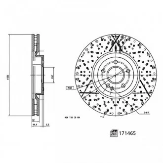 Автозапчасть FEBI BILSTEIN 171465