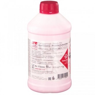 Антифриз красный G12 1L (-35°C) Redy Mix FEBI BILSTEIN 172005