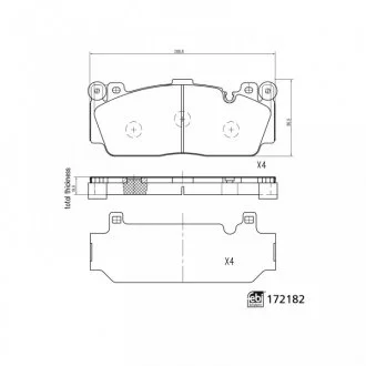 Автозапчасть FEBI BILSTEIN 172182