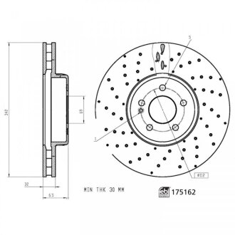 Автозапчасть FEBI BILSTEIN 175162