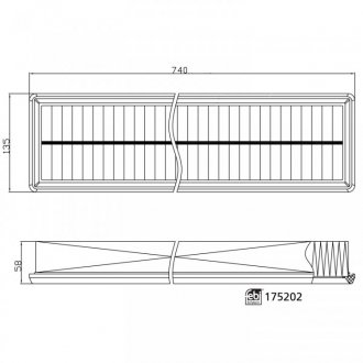 FILTR POWIERTZA FEBI BILSTEIN 175202 (фото 1)