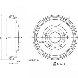 BEBEN HAM. FEBI BILSTEIN 176978