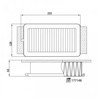 Автозапчасть FEBI BILSTEIN 177148
