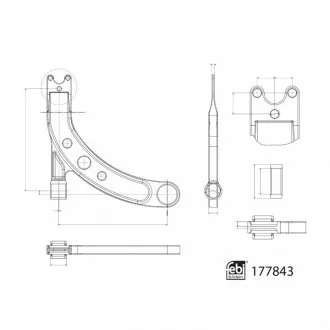 WAHACZ HYUNDAI P. ACCENT IV 1,4-1,6 10- PR FEBI BILSTEIN 177843